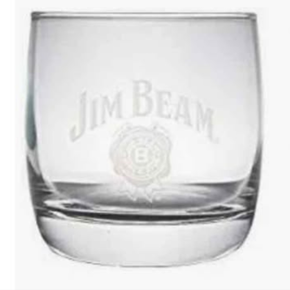 Jim Beam Clear Glass Set Of 6